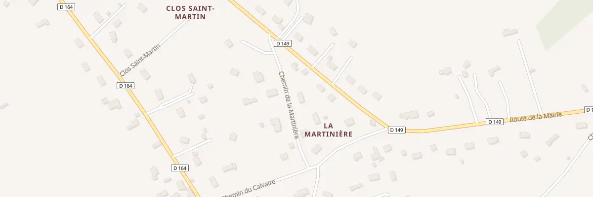 Plan du 12 Che de la Martinière à Saint-Martin-de-Mailloc