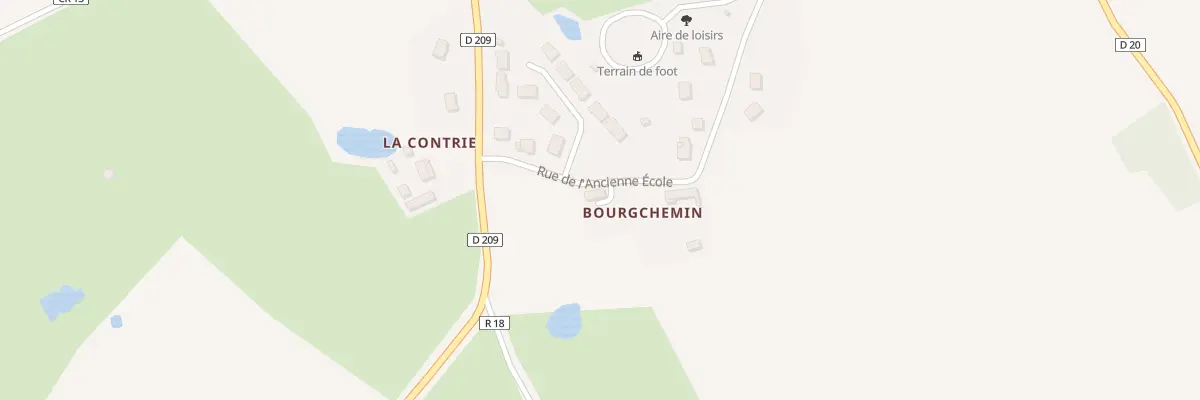 Plan du 5070 Champ Jaquet à Courcebœufs