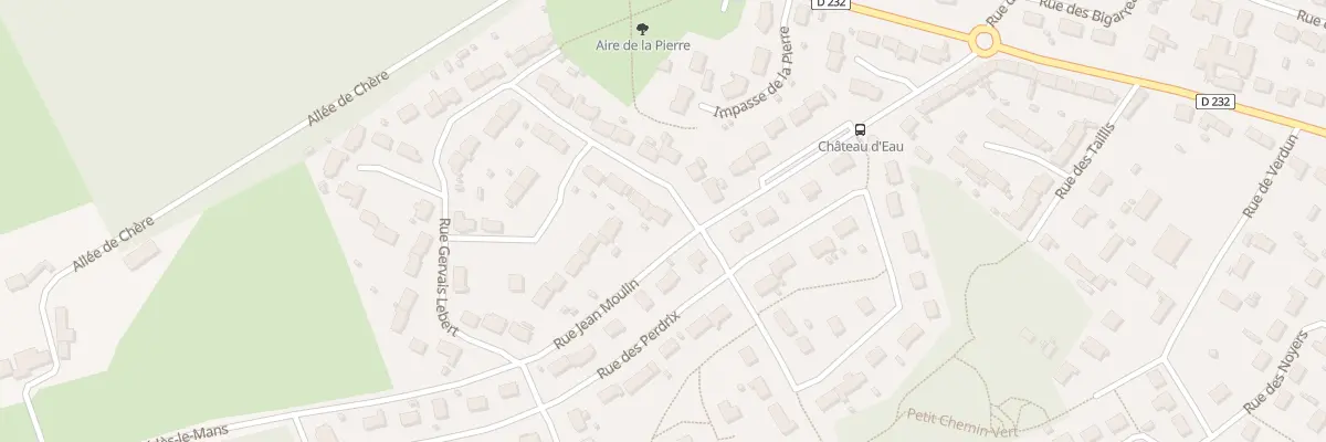 Plan du 1 Rue de L Abbe Nepveu à Savigné-l’Évêque