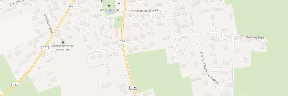 Plan du 39 Rue des Ecoles à Angerville-l’Orcher