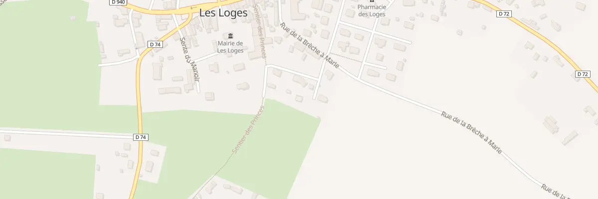 Plan du 150 Rue de la Breche a Marie aux Loges