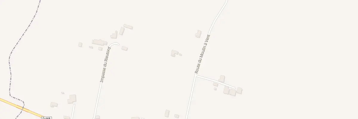 Plan du 341 Rte du Moulin À Vent à Moustier