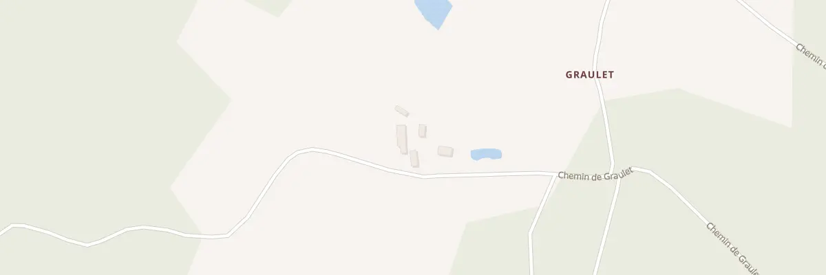 Plan du 724 Che de Graulet à Fraisse
