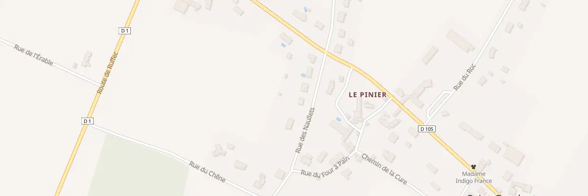 Plan du 8 Rue des Naullets à Saint-Gaudent