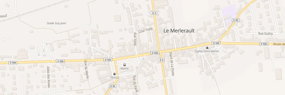 Plan du 9000 Rue du 18 Septembre à Merlerault-le-Pin