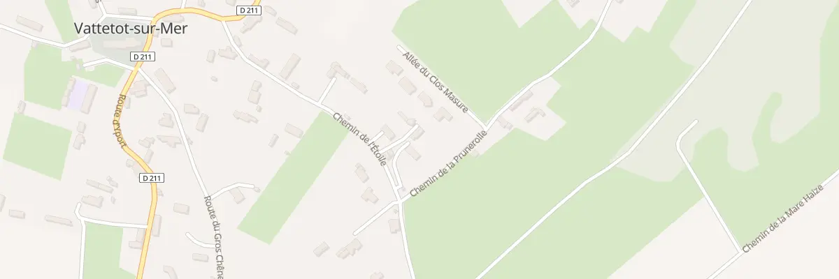 Plan du 133 Che de l’Etoile à Vattetot-sur-Mer