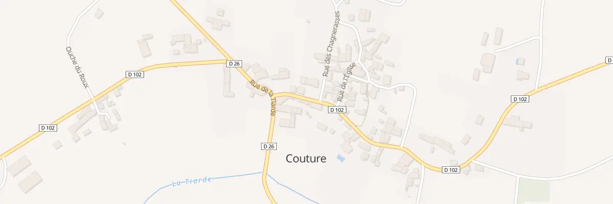 Plan du 4 Rue de la Forge à Couture