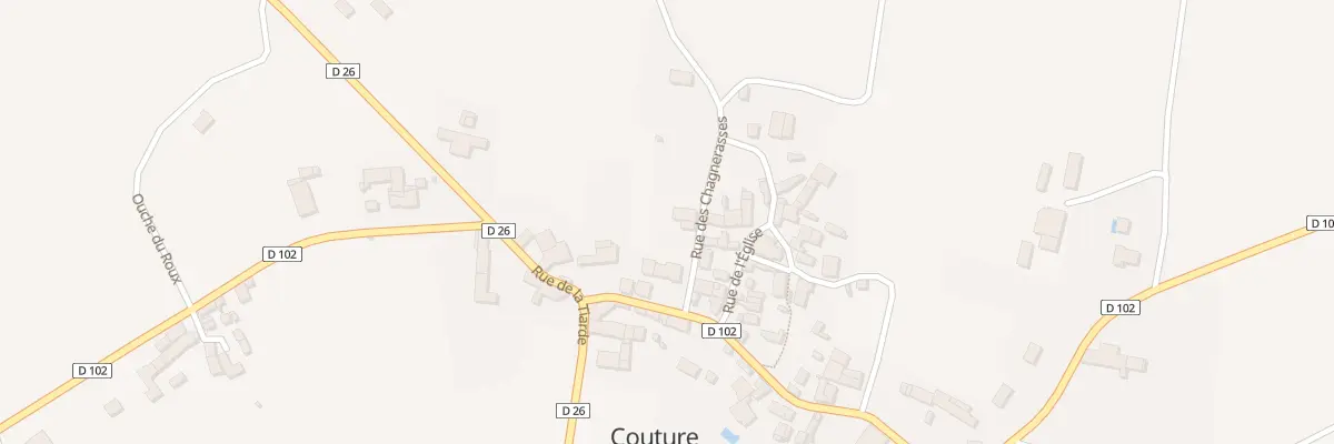 Plan du 7 Rue de la Forge à Couture