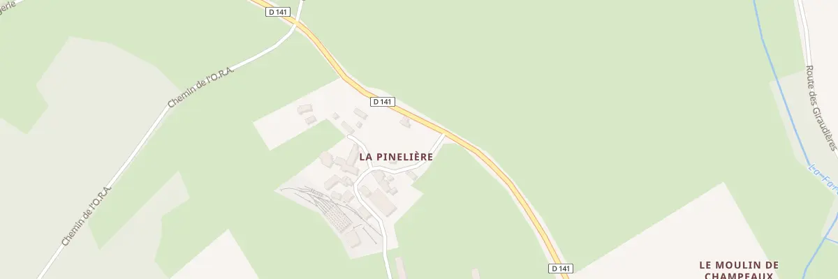 Plan du 5166 La Pineliere à Saint-Germain-d’Arcé