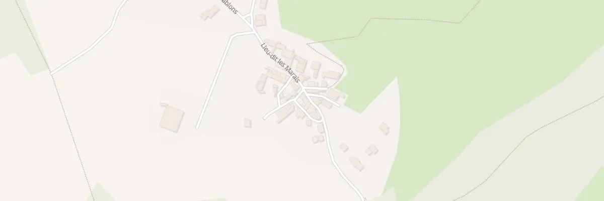 Plan du 83 Rue du Marais à Dirac