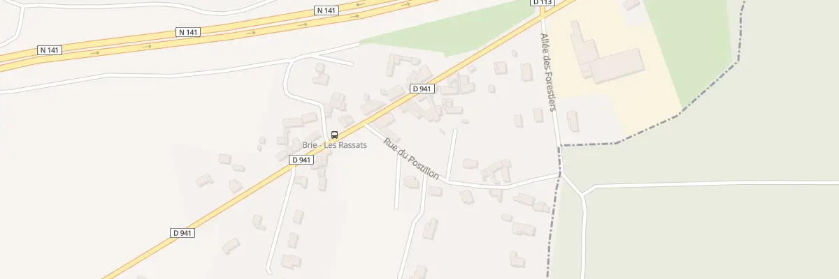 Plan du 1366 Rue Claude Bonnier à Brie
