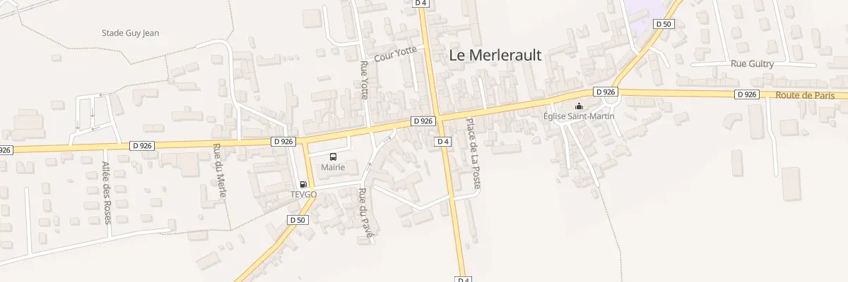 Plan du 35 Rue du 18 Septembre à Merlerault-le-Pin