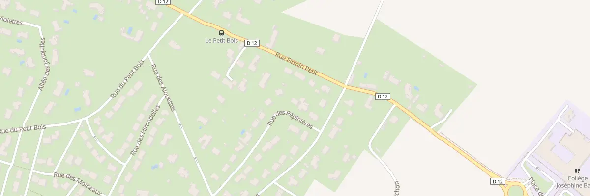 Plan du 6 Rue des Pépinières à Vouneuil-sous-Biard