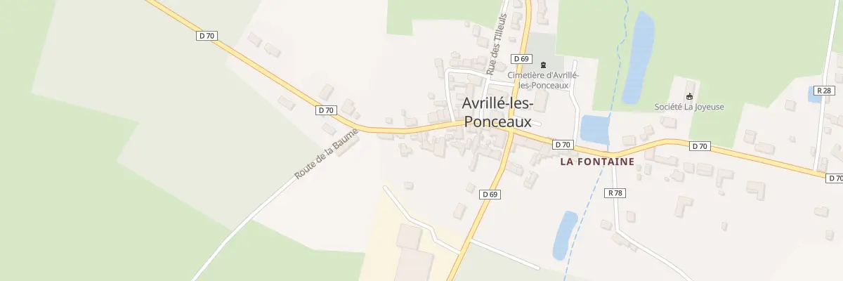 Plan du 19B Rue des Douves à Avrillé-les-Ponceaux