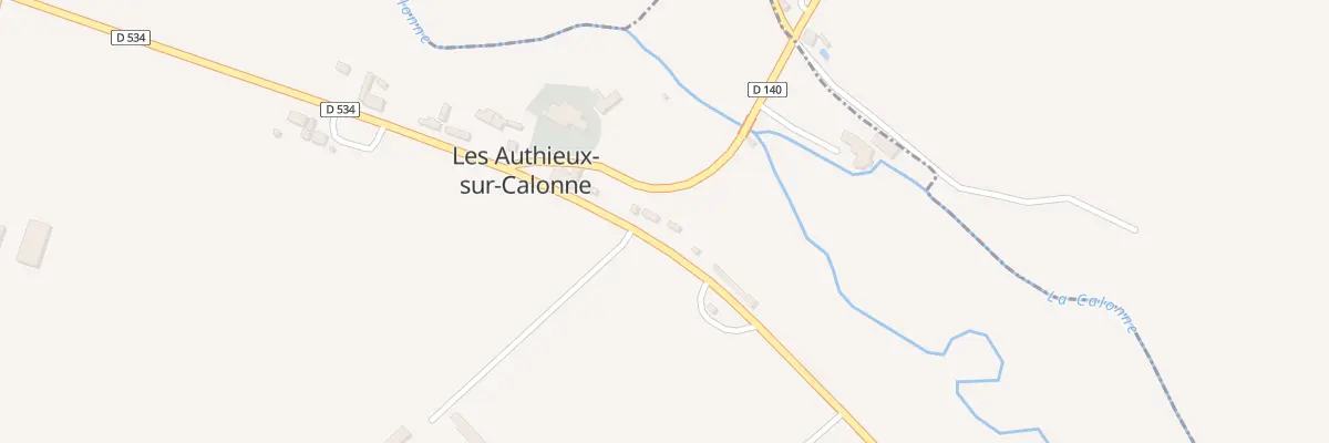 Plan du 96 Rte de Saint Andre d’Herbetot aux Authieux-sur-Calonne