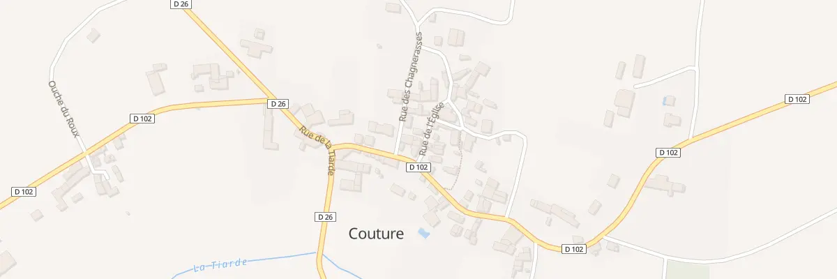 Plan du 5028 Le Bourg à Couture
