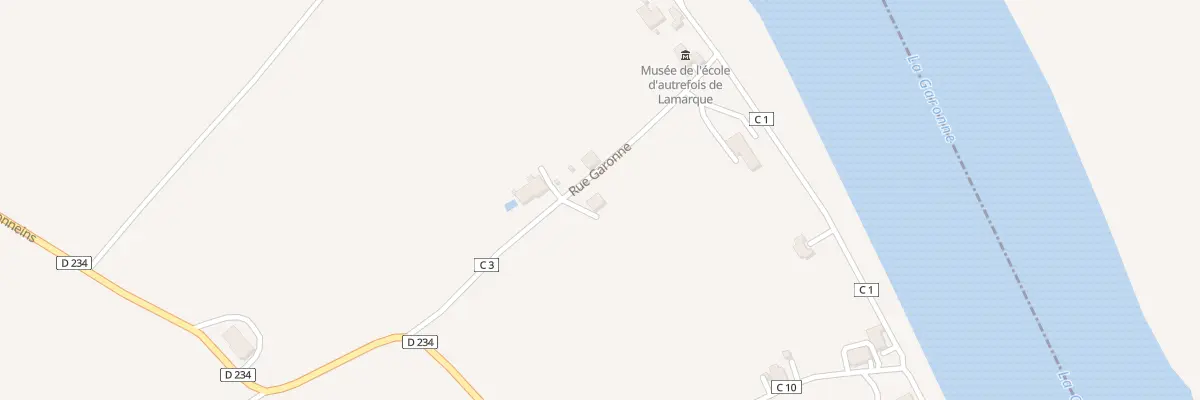 Plan du 113 Amanieux à Lagruère