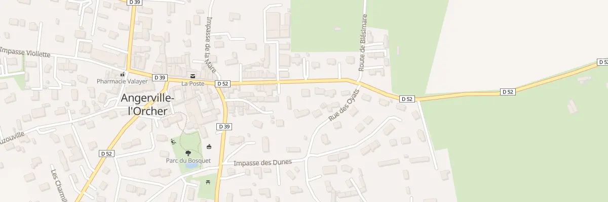 Plan du 16 Rue de la Forge à Angerville-l’Orcher