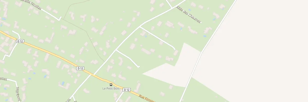 Plan du 12 Rue de la Vallée à Vouneuil-sous-Biard