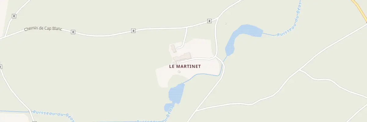 Plan du 154 Rte des Martinets à Barbaste