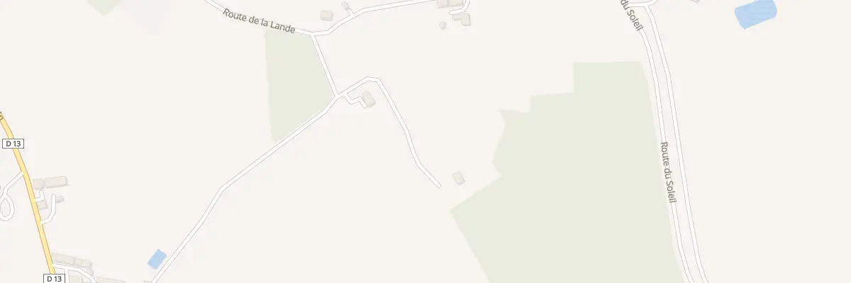Plan du 283 Imp la Croix à Beaupouyet