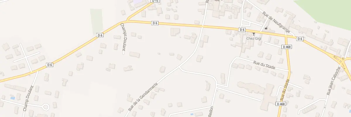Plan du 8 Rue de la Gendarmerie à Val-de-Bonnieure