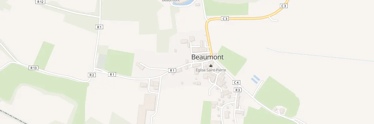 Plan du 70 Chem du Padouen à Beaumont