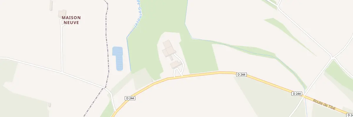 Plan du 62 Prairie de Garnazel à Loubès-Bernac