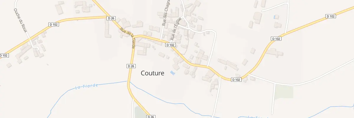 Plan du 10 Rue de la Forge à Couture