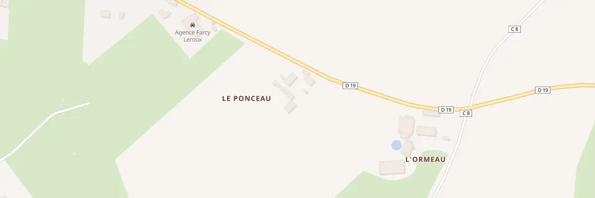 Plan du 5001 Le Ponceau à Courgains