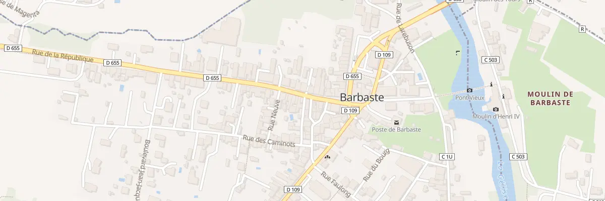 Plan du 1 Rle de la Loge à Barbaste