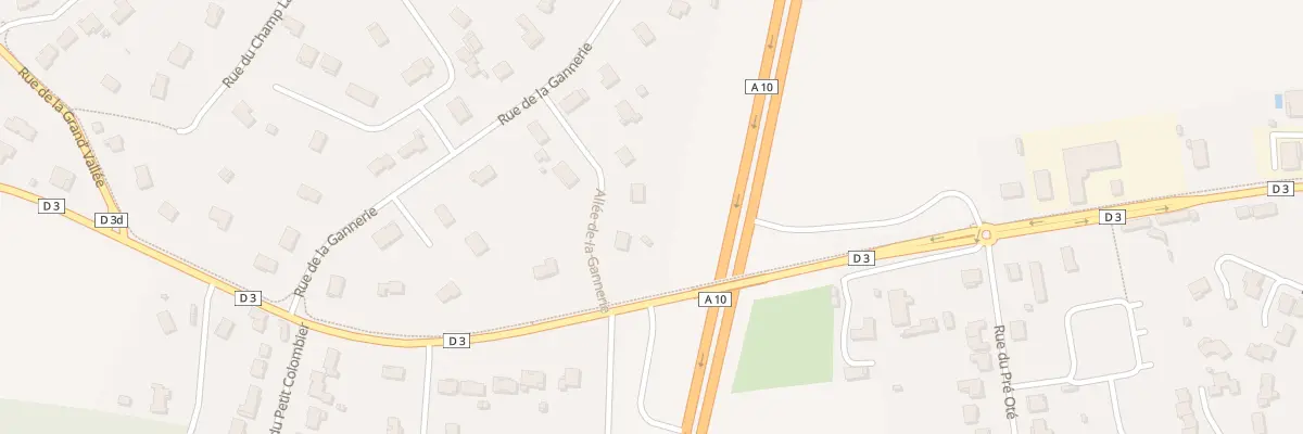 Plan du 5 All de la Gannerie à Vouneuil-sous-Biard