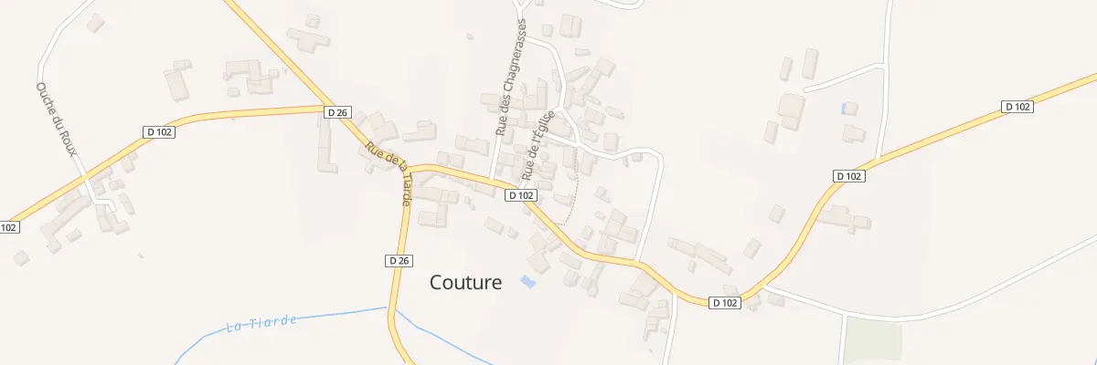 Plan du 11 Rue de la Forge à Couture