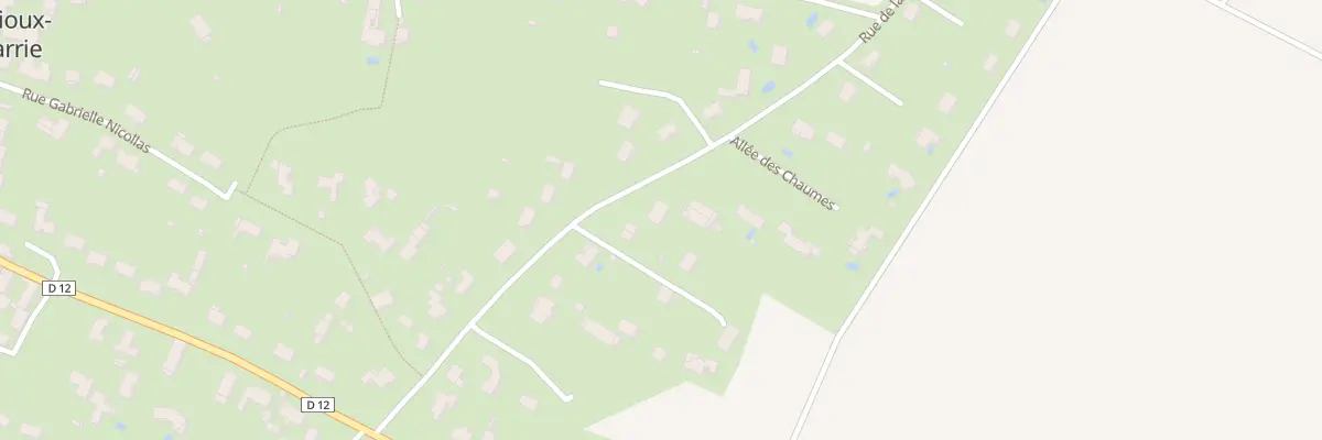 Plan du 20 Rue de la Vallée à Vouneuil-sous-Biard