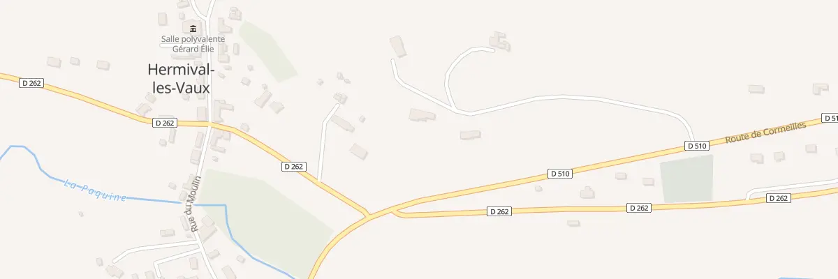 Plan du 3243 Rte de Cormeilles à Hermival-les-Vaux