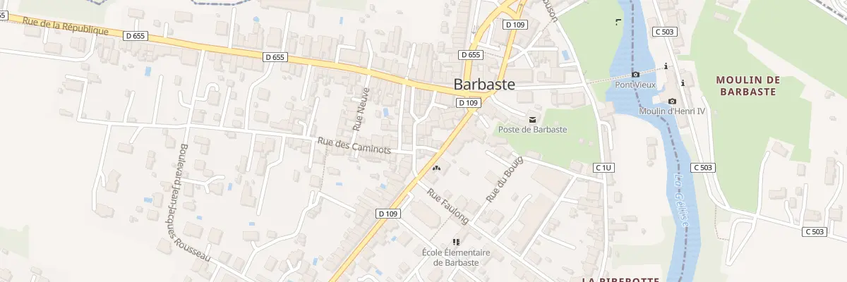Plan du 6 Rue Traverse à Barbaste