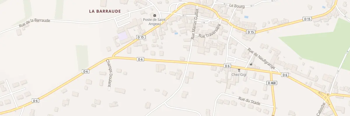 Plan du 26 Rue de LA ROCHEFOUCAULD à Val-de-Bonnieure