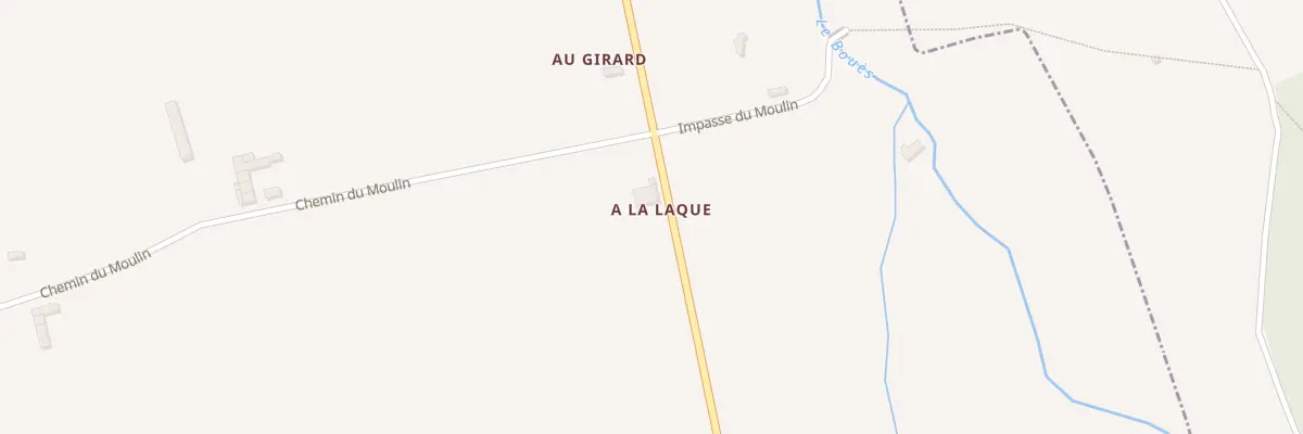Plan du 5058 A la Laque à Aux-Aussat