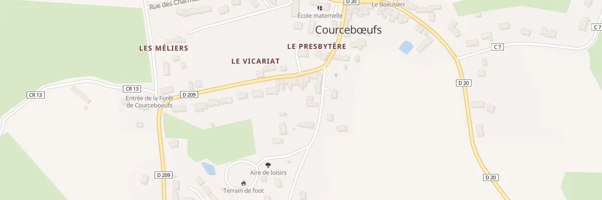 Plan du 18 Rue des Tuileries à Courcebœufs