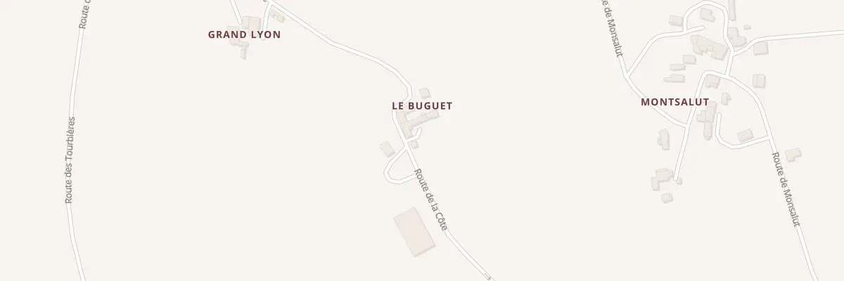 Plan du 79 Le Buguet Nord à Vendoire