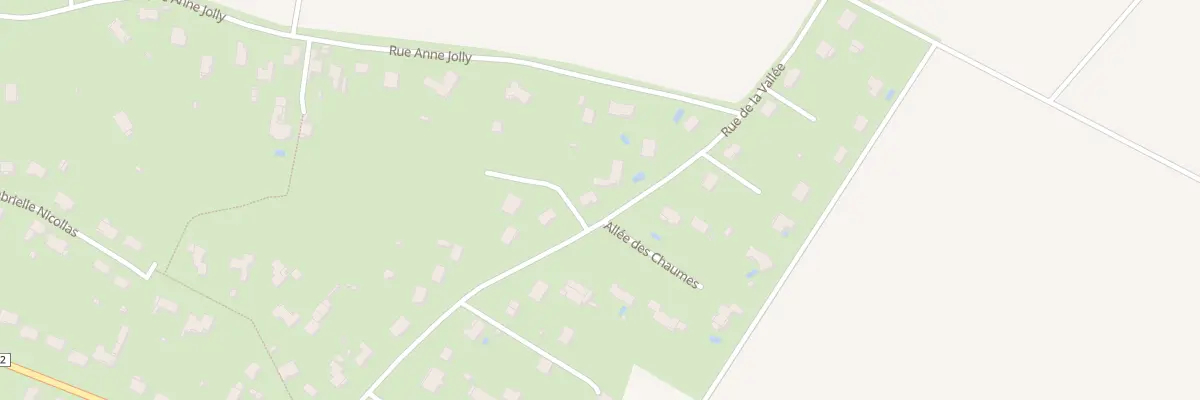 Plan du 25 Rue de la Vallée à Vouneuil-sous-Biard