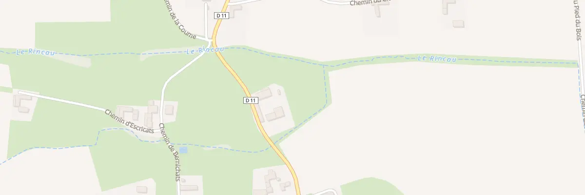 Plan du 11 Rue des Pyrénées à Mazerolles