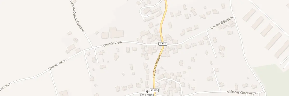 Plan du 49 Che Vieux à Brie