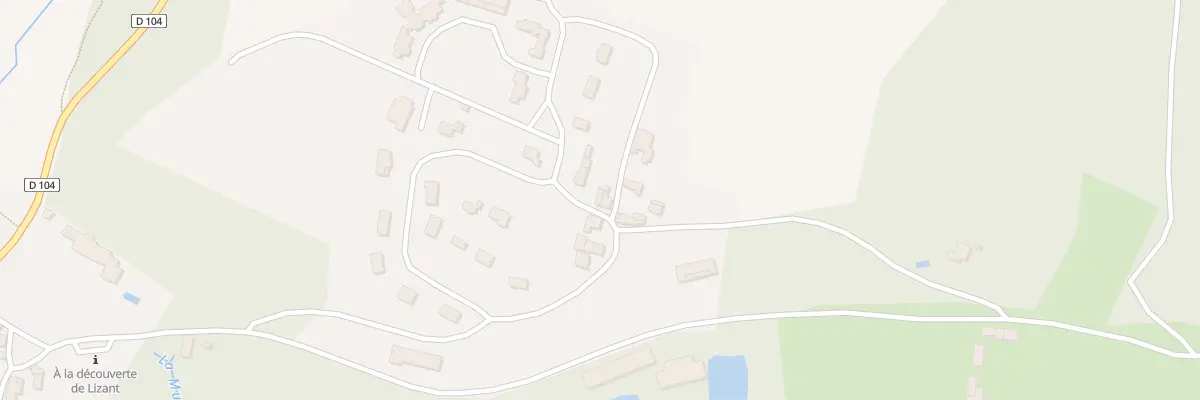 Plan du 5208 La Manière à Lizant