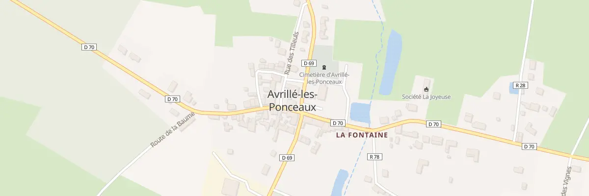 Plan du 4 Rue des Tilleuls à Avrillé-les-Ponceaux