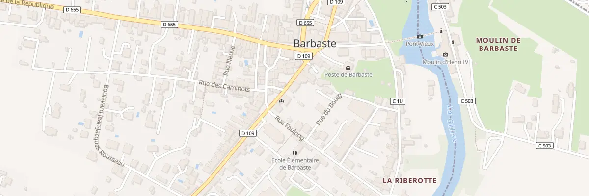 Plan du 17 Rue du Général Nismes à Barbaste