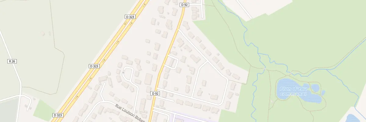 Plan du 56B Rue d’Yvré l’Evêque à Changé