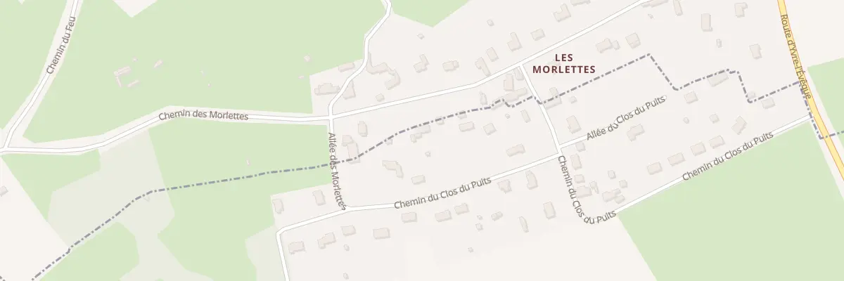 Plan du 5892 Le Clos du Puits à Savigné-l’Évêque