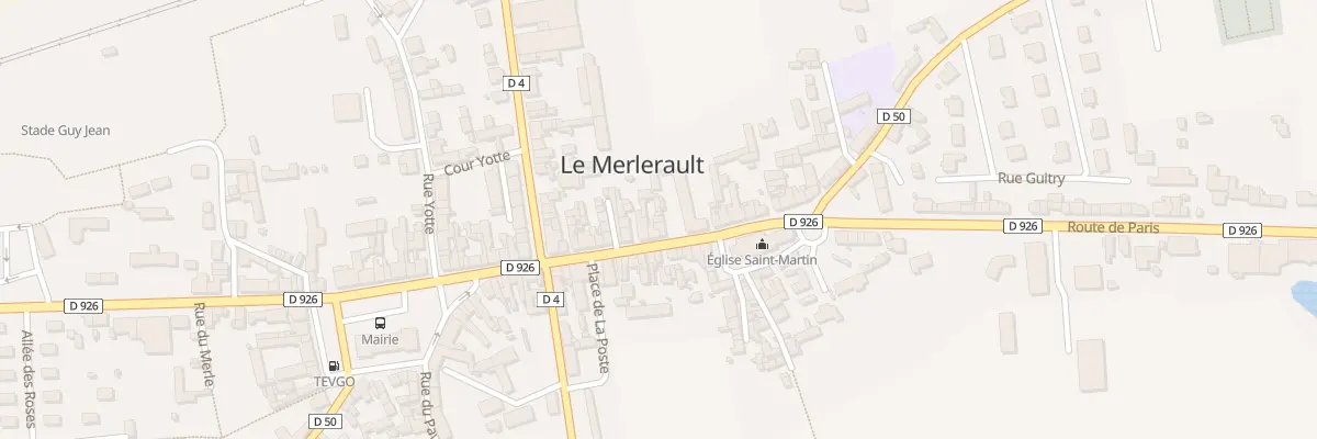 Plan du 16 Rue du 18 Septembre à Merlerault-le-Pin
