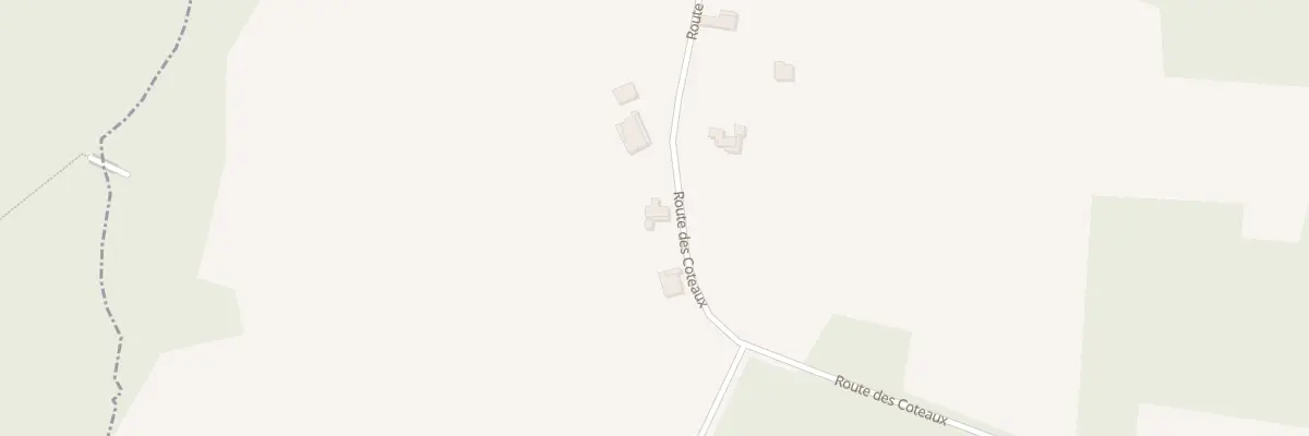 Plan du 3297 Rte des Côteaux à Moustier